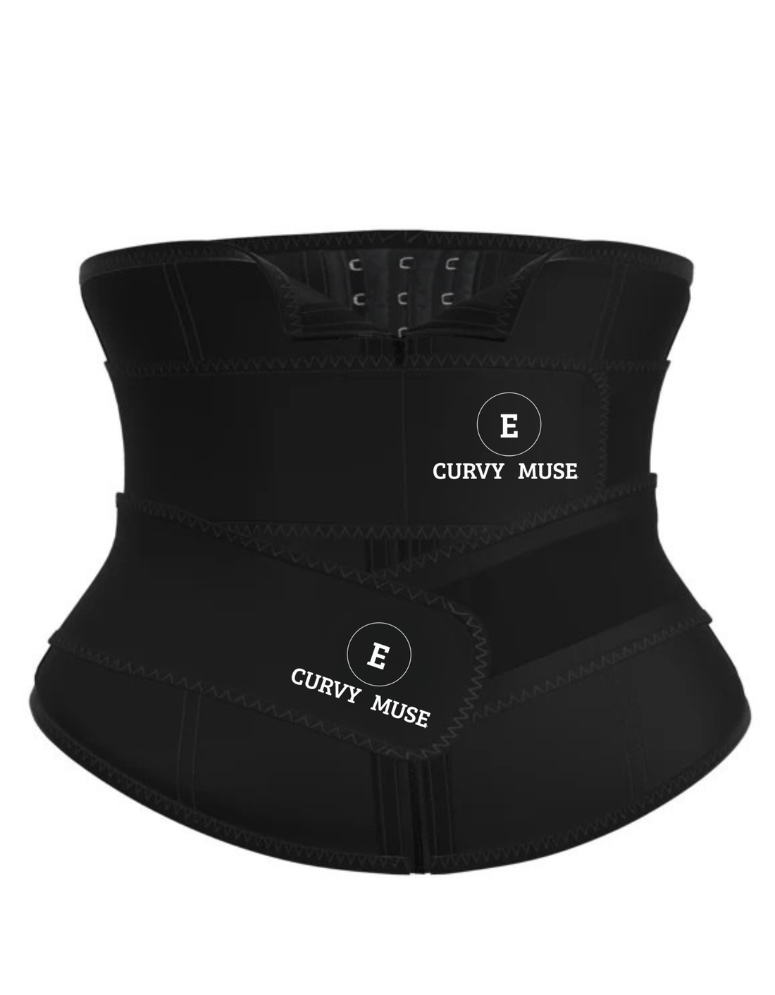 💋 Curvy Muse Waist Trainer — Black Edition “Hourglass Sculpting Belt”