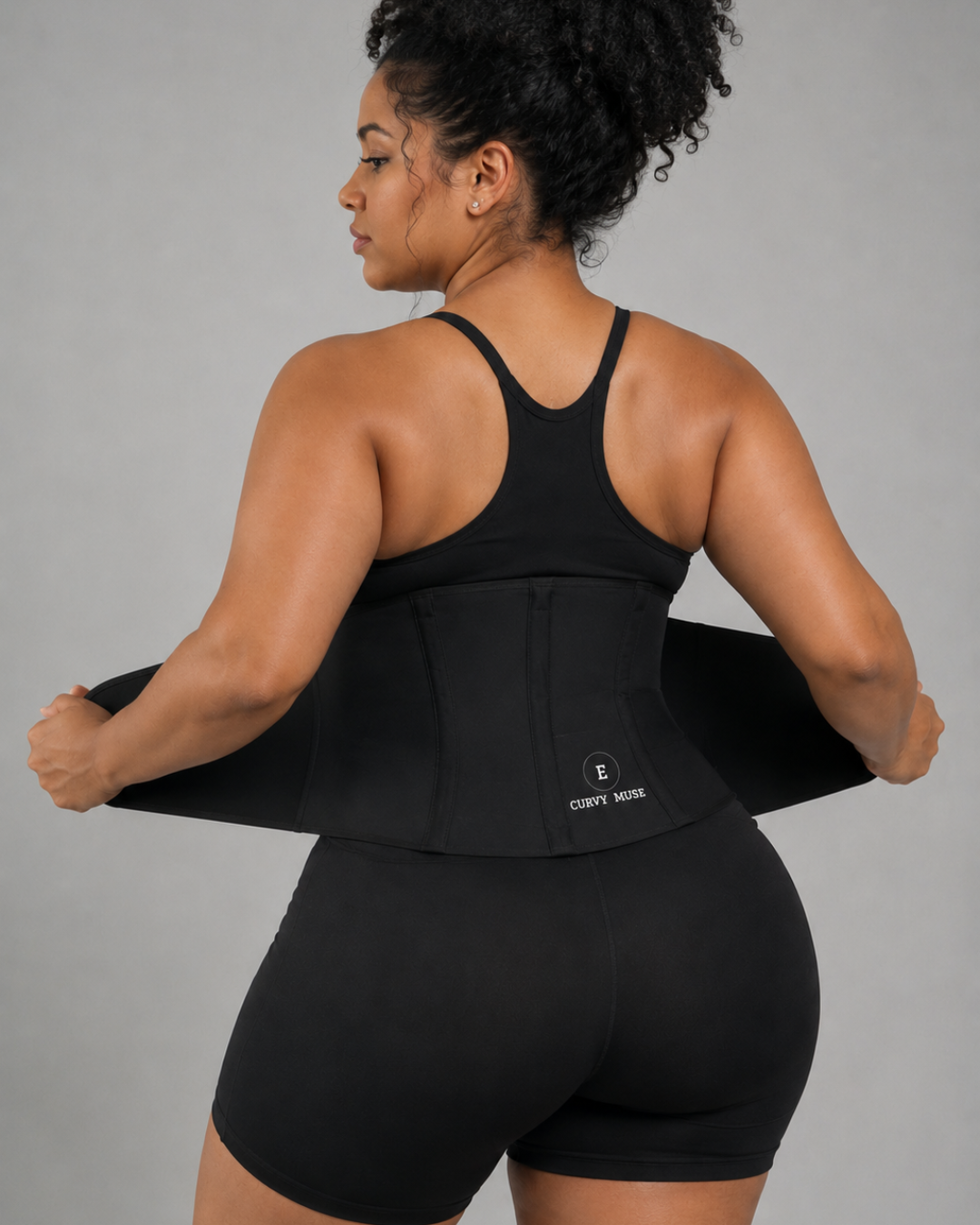 💋:  Ceinture Sablier Curvy Muse™ – Édition Noire